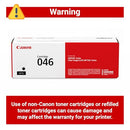 CANON GENUINE 046 BLACK TONER CARTRIDGE COMPATIBLE WITH CERTAIN MODELS - BLACK - Brand New
