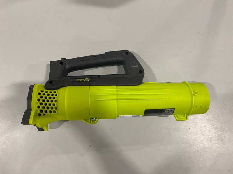 SUN JOE 24-VOLT ION+ JET BLOWER CORDLESS COMPACT TURBINE TOOL ONLY - GREEN/BLACK - Like New