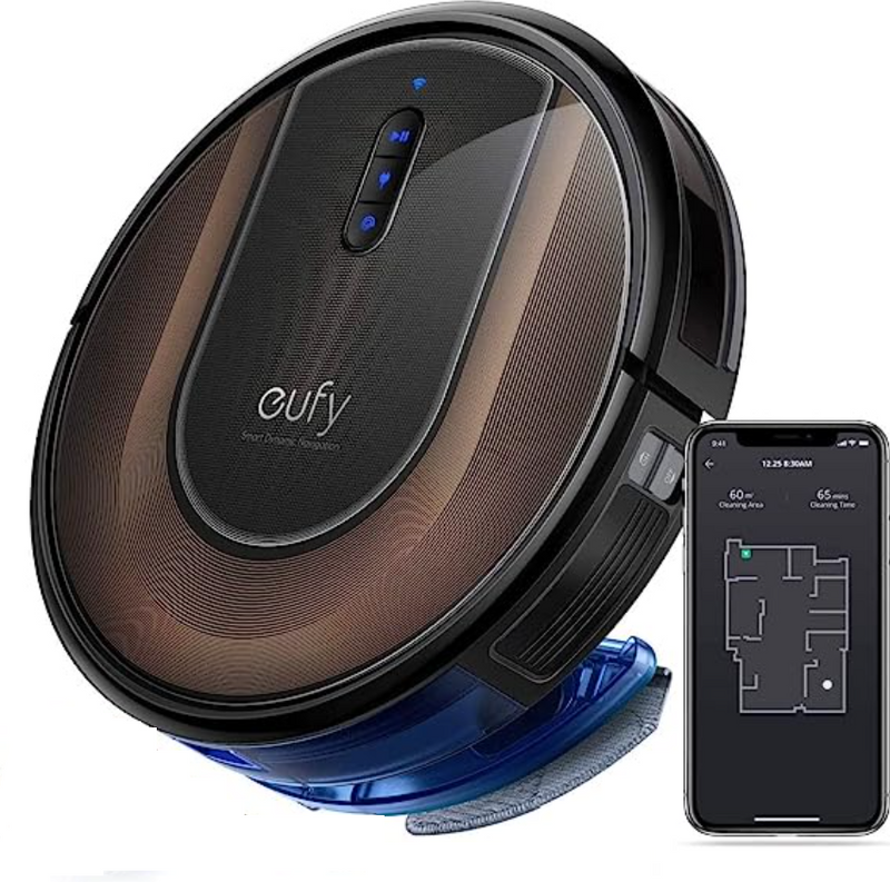 Eufy by Anker RoboVac G30 Hybrid 2-in-1 Robot Vacuum Wi-Fi T2253111 - BLACK - Like New