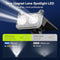 LETMY Solar Spot Lights Outdoor Waterproof with Bigger LED 4 Pack TSL003 - White - Like New