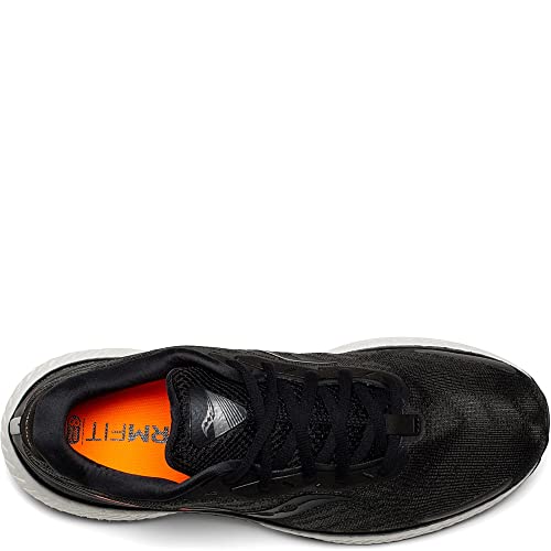 S20679 SAUCONY MEN’S TRIUMPH 19 RUNNING SHOE BLACK/WHITE SIZE 8 WIDE - Like New