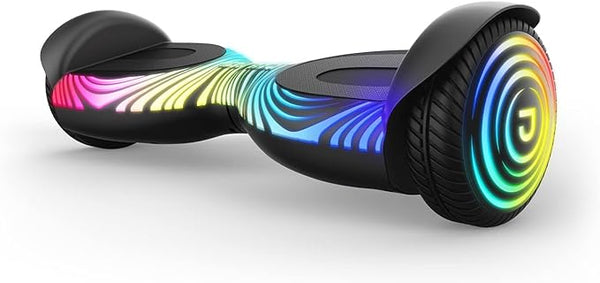 Jetson J Beat All-Terrain Hoverboard Tires Light-Up 10 mph JJBEAT-BLK - BLACK Like New