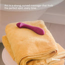 Dame Products Arc Curved Massager for Women - 5 Levels - Plum - Brand New