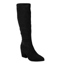 Juliet Holy Women’s Wide Calf Stacked Heel  Knee High Boots, Size: 8.5, Black - Like New