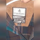 LEGENDARY WHITETAILS THE ORIGINAL BUCKCAMP FLANNEL - MEN L - PLAID SMOKY MOUTAIN - Brand New