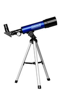 COLEMAN 360X50 REFRACTOR TELESCOPE KIT C36050-BL - BLUE Like New