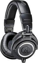 Audio-Technica ATH-M50X Professional Studio Monitor Headphones - Black - Like New