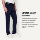 AEMN60626M26 Amazon Essentials Men's Regular Fit Garment Dyed Pant, Navy, 32x32 - Brand New