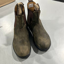 BLUNDSTONE ELASTIC SIDED BOOT LINED 585 - SIZE: MEN 3 - RUSTIC BROWN - Like New