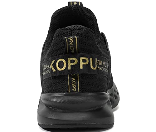 KOPPU KIDS SHOES RUNNING SHOES EDUCATIONAL YOUTH 4.5 (EU M37) - BLACK - Like New