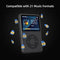 Innioasis 128G Mp3 Player Bluetooth 2.4" Portable Mini HiFi Sound - GRAY - Like New