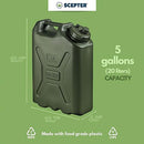 Scepter 5 Gallon Military BPA Free Water Container, Food Grade Water Jug Green - Brand New