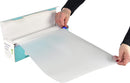 HOME-X DISPOSABLE ROLL OF CUTTING BOARD PLASTIC, 12” W X 25 FT L - WHITE - Brand New