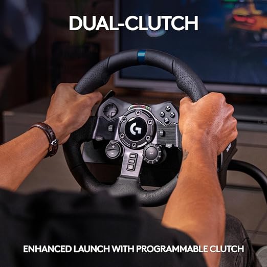 Logitech G923 Racing Wheel and Pedals TRUEFORCE up to 1000 Hz - Scratch & Dent