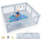 ANGELBLISS BABY PLAYPEN LARGE BABY PLAYARD INDOOR & OUTDOOR KIDS 79X63IN - GRAY - Like New