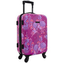 Travelers Club Bella Caronia 3 Piece or 20" Carry-On Voguish Luggage Set Flora - Brand New