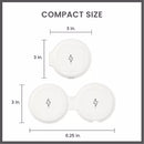 CONAIR TRAVEL SMART 2 DEVICE MAGNETIC 15W WIRELESS CHARGER - WHITE - Like New