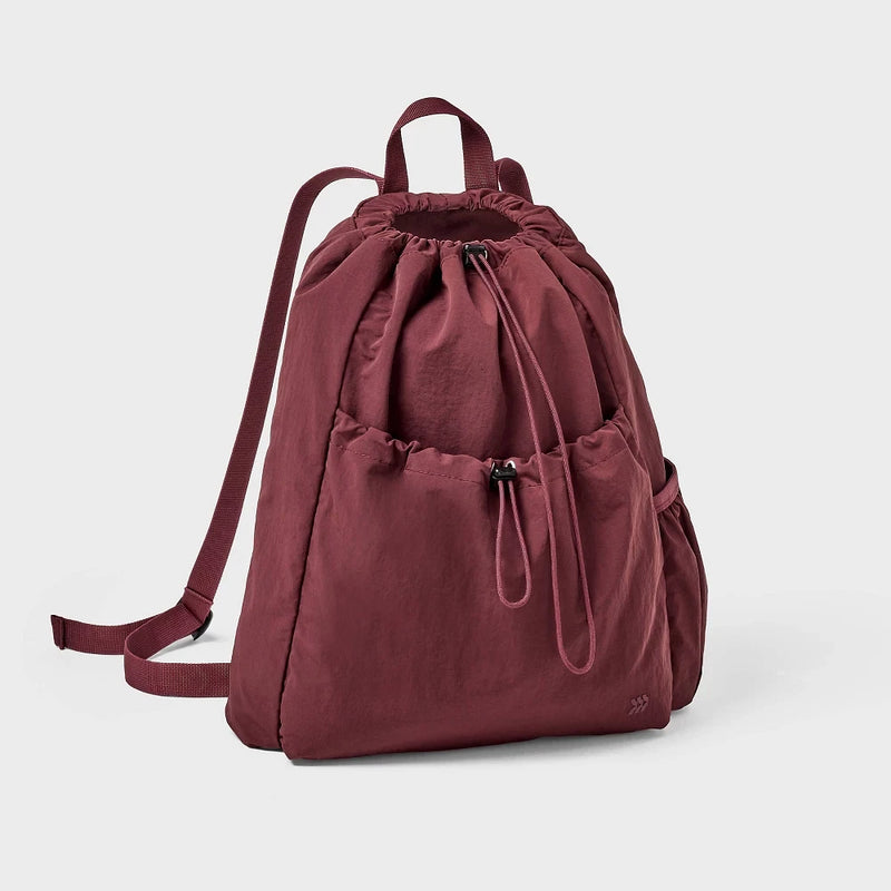 ALL IN MOTION 20L CINCH BACKPACK - ALL IN MOTION : REPELLENT - MAROON - Like New