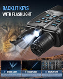 PINTY NIGHT VISION GOGGLES 4K UHD DIGITAL VISION SCOPE WITH 5X ZOOM 5000 MAH - Like New