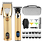 Saoilli Professional Hair Trimmer for Men Stainless Steel GOLD - Scratch & Dent