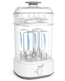 GROWNSY Baby Bottle Sterilizer, Steam Sanitizer with Timer, LS-B330 - White - Like New