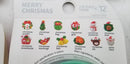 LOUFOR AIR DRY CLAY KIT - 12 PC CHRISTMAS SET - MULTICOLOR - Brand New