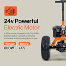 SUPERHANDY ELECTRIC POWER DOLLY - ORANGE - Like New