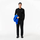 LACOSTE MEN'S SHORT SLEEVE CLASSIC PIQUE POLO SHIRT SIZE MEN L BLACK - Brand New