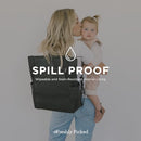 Freshly Picked B08W9X7Q65 Minimal Diaper Bag Backpack, Onyx Black - Brand New