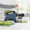 OMEGA CELERY JUICER NUTRITION SYSTEM MASTICATING COLD PRESS 200W - BLUE - Like New