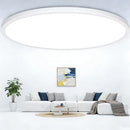 GOBRIGHT 20 INCH LED FLUSH MOUNT CEILING LIGHTS 35W 4200 LM LED - WHITE - Like New
