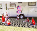 Joyrally Outdoor Rug 6x9,Outdoor Plastic Straw Rug, Waterproof, B0C4636DCH - Brand New