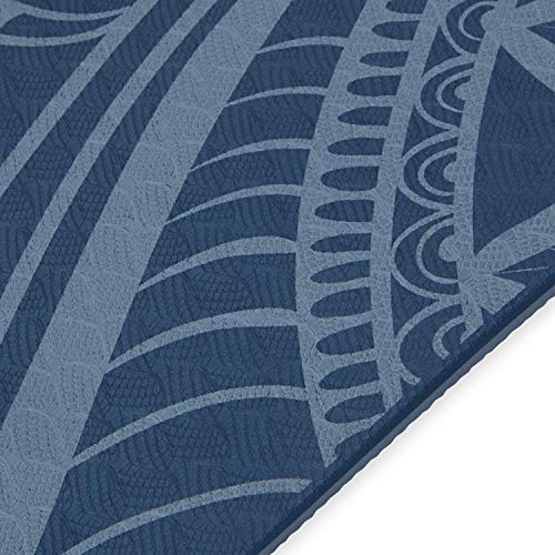 GAIAM YOGA MAT PERFORMANCE TPE EXERCISE & FITNESS MAT - SANGRIA/LAGOON - Brand New