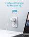 ANKER USB-C CHARGER 30W PIQ 3.0 FAST CHARGER ADAPTER A2615 - WHITE - Like New