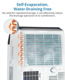 EXPLOREHORIZON 14000 BTU PORTABLE AIR CONDITIONER UNIT 3-IN-1 TAC-10CPD/DM7 - Like New