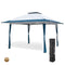 ARROWHEAD OUTDOOR 13’x13’ Pop-Up Canopy & Instant Shelter KGS0388U Blue/White - Like New