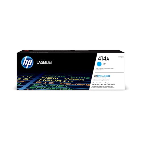 HP 414A CRU TONER CYAN WORKS WITH HP COLOR LASERJET PRO M479 - Scratch & Dent