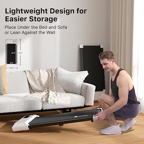 DEERRUN WALKING PAD TREADMILL UNDER DESK 2 IN 1 WALKING PAD - Scratch & Dent