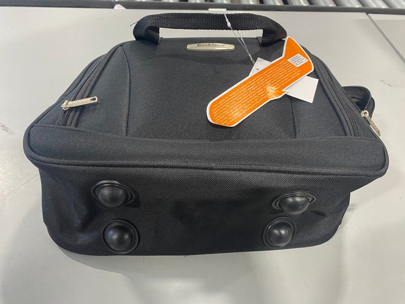 ROCKLAND 14 INCH FASHION SOFTSIDE UPRIGHT LUGGAGE CARRYING BAG - BLACK - Brand New