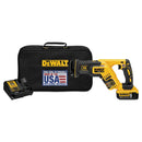 DEWALT RECIPROCATING SAW KIT 20V MAX, 5AH - BLK YELLOW - Like New