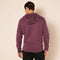 AMAZON ESSENTIALS MEN'S FULL-ZIP FLEECE HOODIE SIZE MEN XL BURGUNDY - Brand New