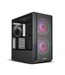 LIAN LI LANCOOL 216 PC CASE, AIRFLOW FOCUS RGB NW-O4X BLACK - Like New