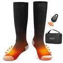 Velazzio Heated Socks for Men Women Remote Control 4000mAh 3.7V Rechargeable - Like New