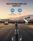 MULTIJOY EB262 Electric Bike Adults High-Power 350W Peak 450W Motor 36V Black - Like New
