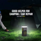 ZXNCAR RECHARGEABLE AIR PUMP TIRE INFLATOR PORTABLE COMPRESSOR DIGITAL - BLACK - Like New