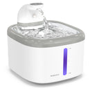 AIAUON CAT WATER FOUNTAIN 118OZ/3.5L CAT WATER FOUNTAIN WIRELESS - LIGHT GRAY - Like New