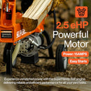 SuperHandy Log Splitter Portable Electric 14 Ton Rapid Auto Return Hydraulic Ram - Like New