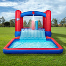 Sunny & Fun Slide N’ Splash Bounce House Inflatable Water Slide Park - Like New