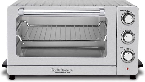 Cuisinart TOB-60N2 Convection Toaster Oven Broiler, 1800W - Stainless Steel Like New