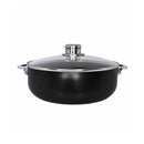 IMUSA 4.4QT BISTRO CERAMIC NONSTICK CALDERO/DUTCH OVEN, GLASS - Scratch & Dent
